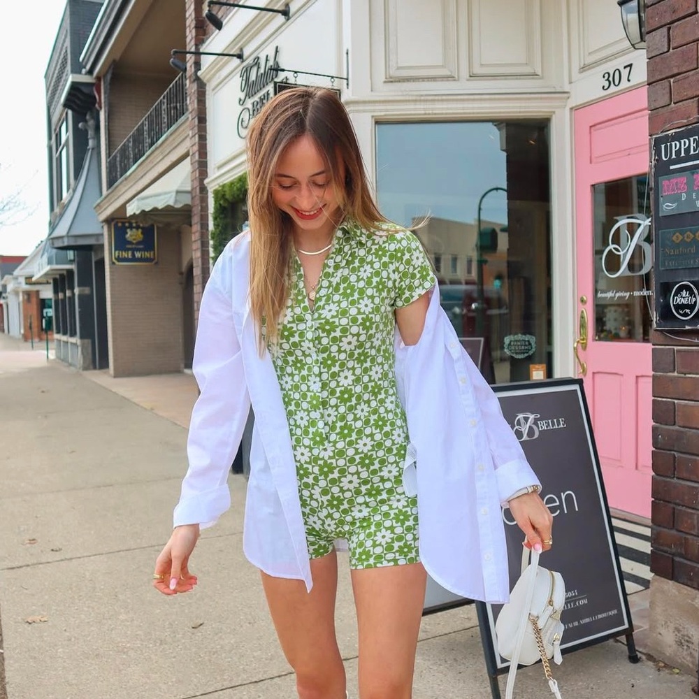 Motel Rocks Floral Romper